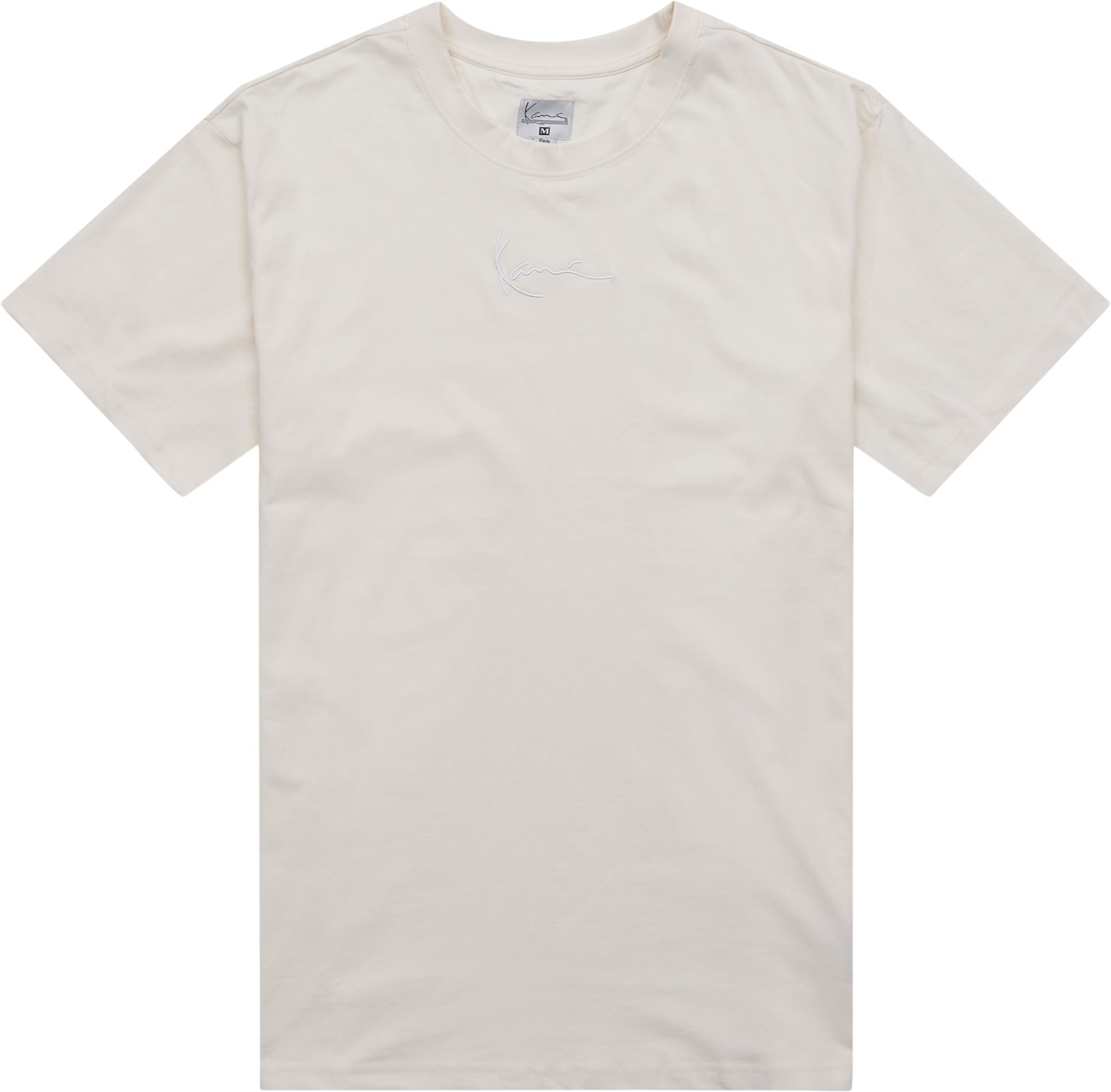Karl Kani T-shirts KK SMALL SIGNATURE ESSENTIAL TEE Hvid